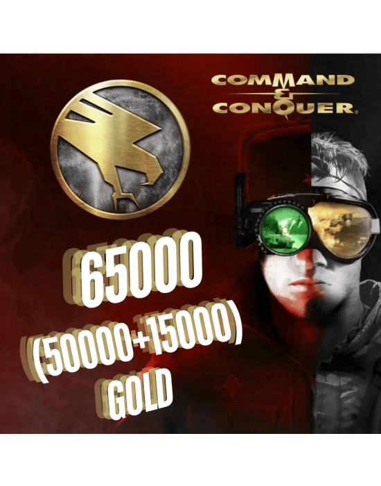 Command & Conquer 65000 (50000+15000) Altın