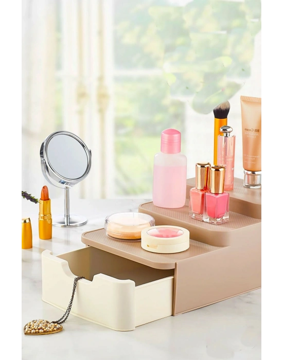 Compact Çekmeceli Ve Standlı Düzenleyici-  Makyaj Organizeri