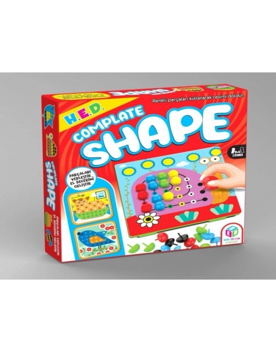 Complate Shape Renklerle Zekanı Konuşturma Oyunu