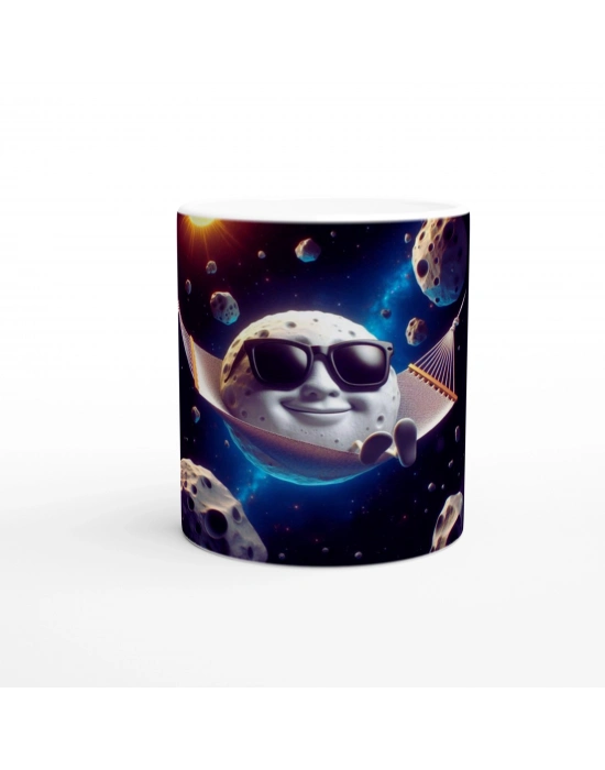 Cool Ay Tatili Temalı Çocuklara Özel Baskılı Kupa Bardak