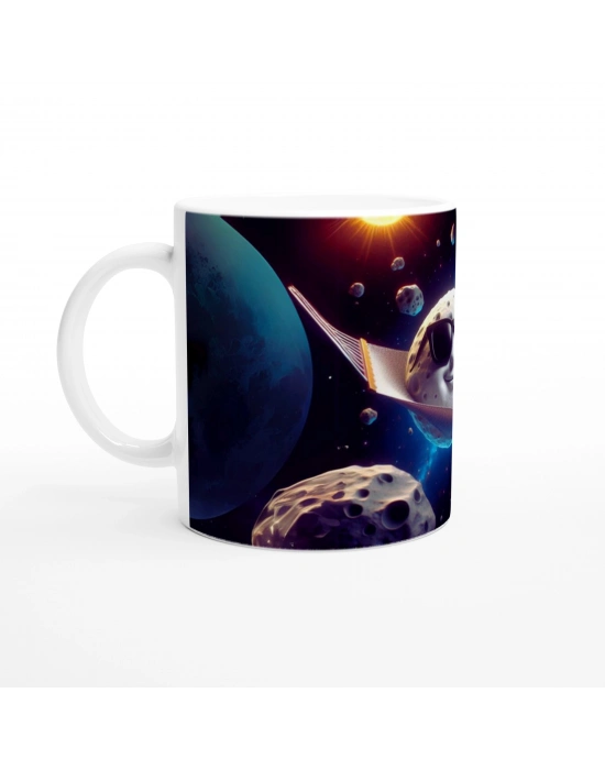 Cool Ay Tatili Temalı Çocuklara Özel Baskılı Kupa Bardak