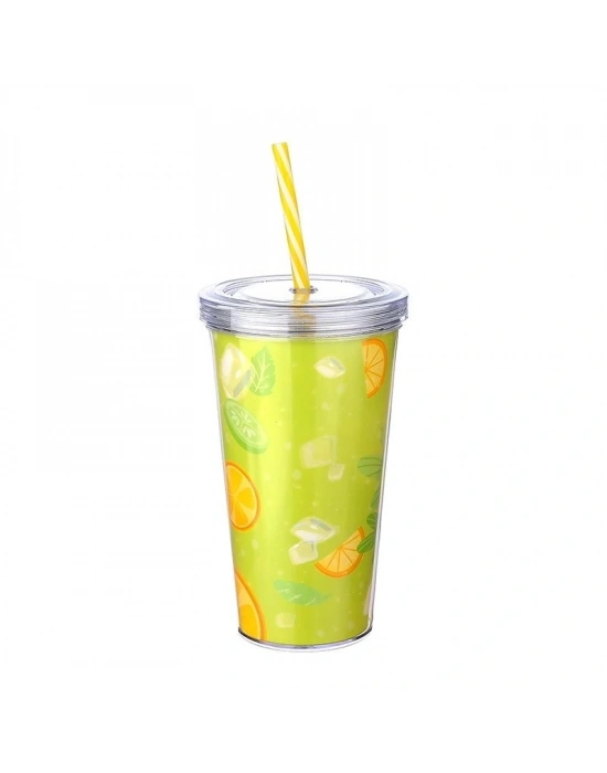 Cool Lime Bardağı - Limeshake Bardak 600 Ml