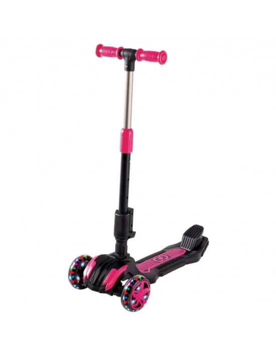 Combo Oturaklı Scooter Pembe