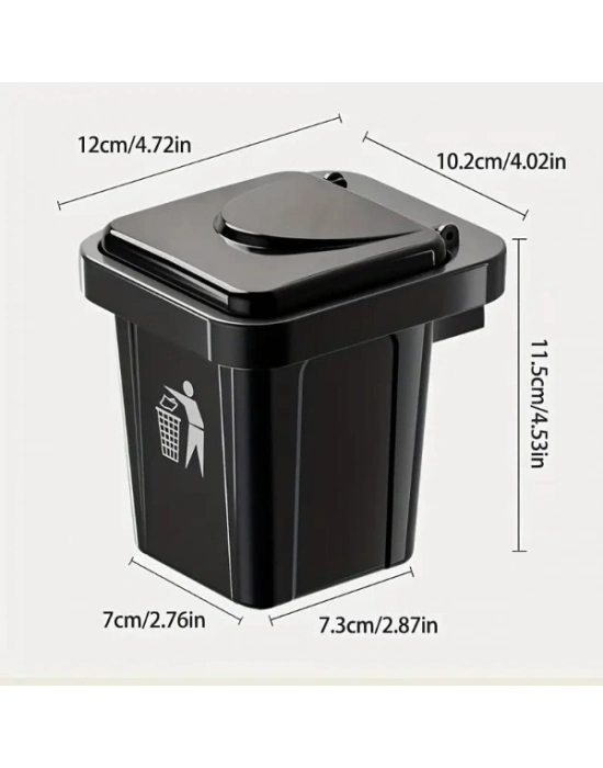 Çöp Kutusu Tasarımlı Duvar Küllüğü