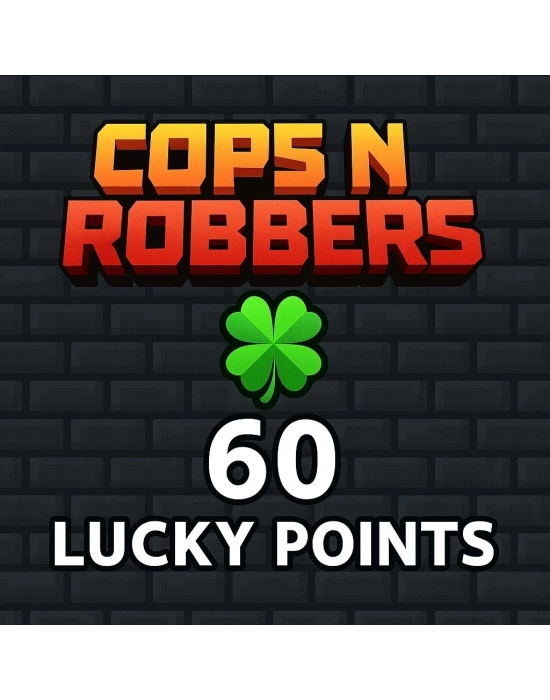 Cops N Robbers 60 Lucky Points