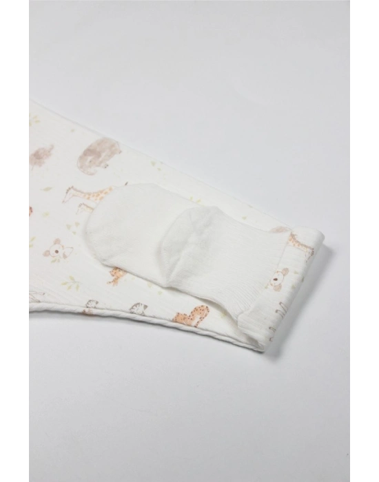 Çoraptolon Modal Safari̇ Tour 16124 Ekru