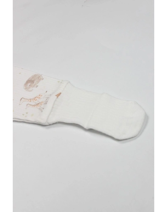 Çoraptolon Modal Safari̇ Tour 16124 Ekru