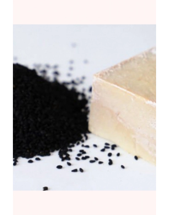 Çörek Otu Sabunu Hatay El Yapımı %100 Organik Doğal Sabun 1 Kalıp 130 Gram