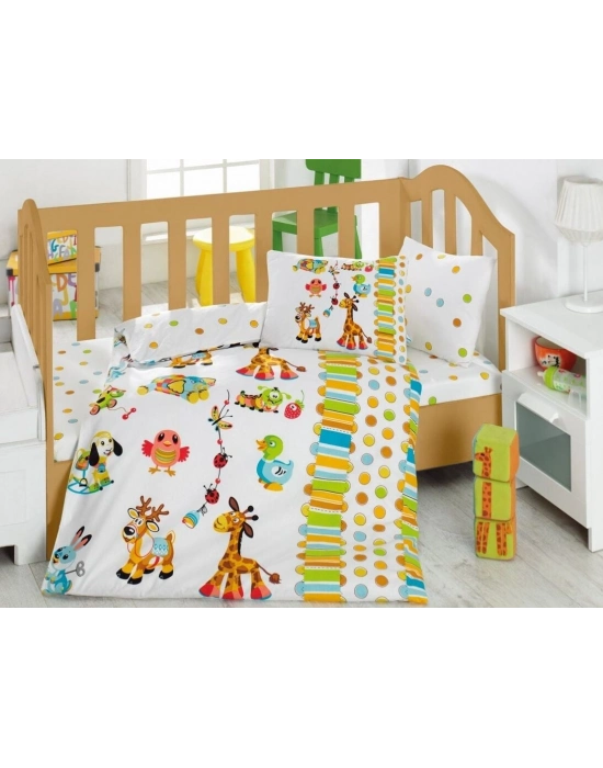 Cotton Box Bebek Nevresim Takımı Oyun Bahçesi