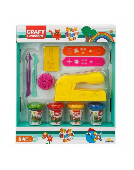 Crafy Oyun Hamuru Tasarım Seti