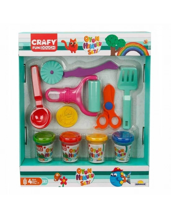 Crafy Oyun Hamuru Tasarım Seti