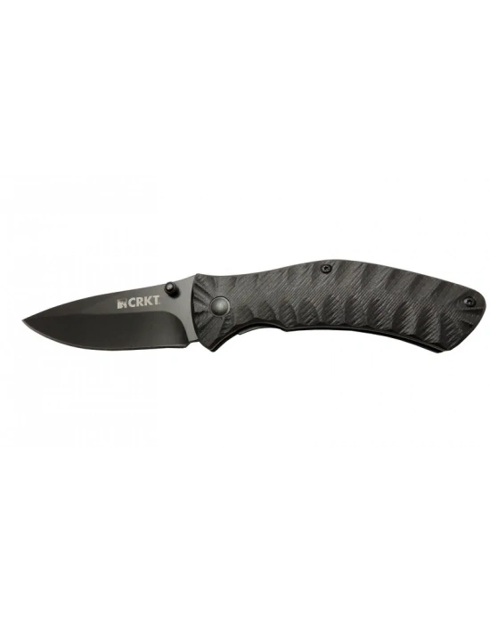 Crkt İncendor 2078 Bk Siyah Kamp Çakı 17,5cm - Manuel, Plastik Sap, Kemerlikli
