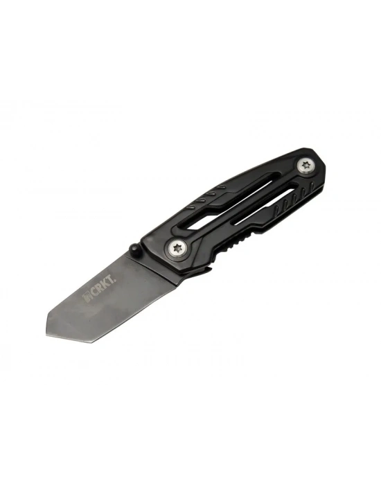 Crkt Trasher 1065bk Kamp Çakı 11,5 Cm - Siyah, Metal Sap