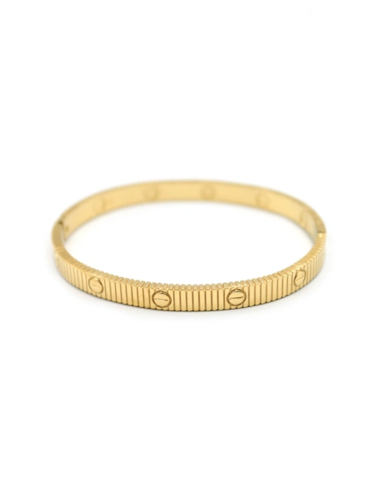 Crt Love Taşsız Bilezik - Altın