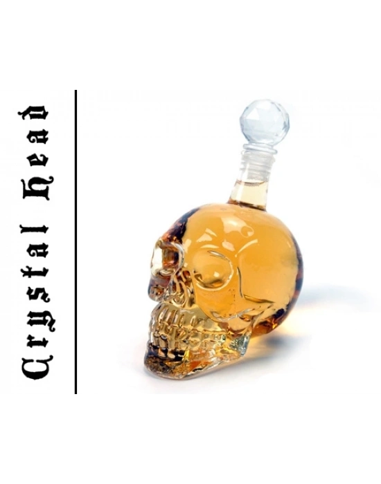 Crystal Head Kuru Kafa Cam Şişe 350 Ml