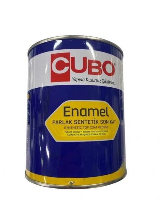 Cubo Sentetik Boya Parlak 0,75 Litre 7016 Antrasit Gri