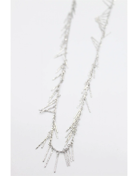 Çubuk Sallantılı  Kolye - Gümüş