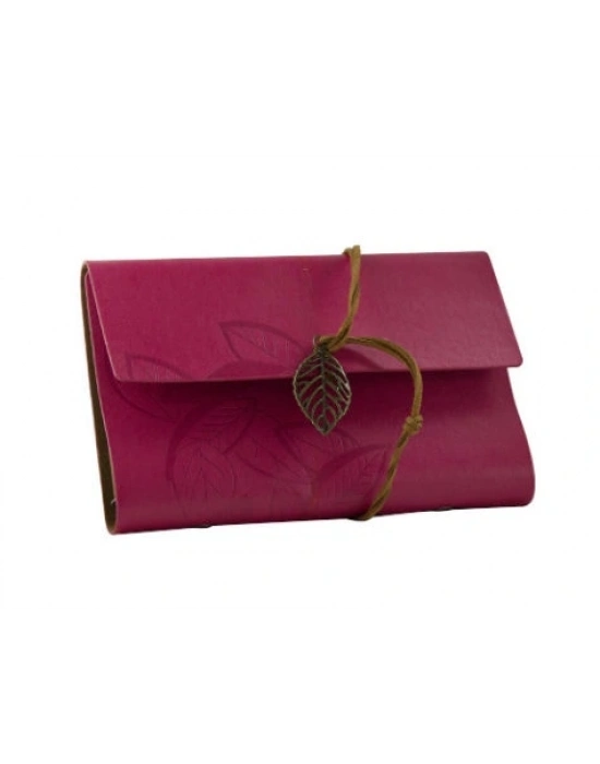 Cüzdan Görünümlü Ayraçlı Günlük - Not Defteri