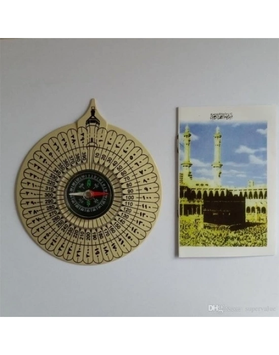 Cüzdan Şeklinde Kıble Tayini İçin Pusula