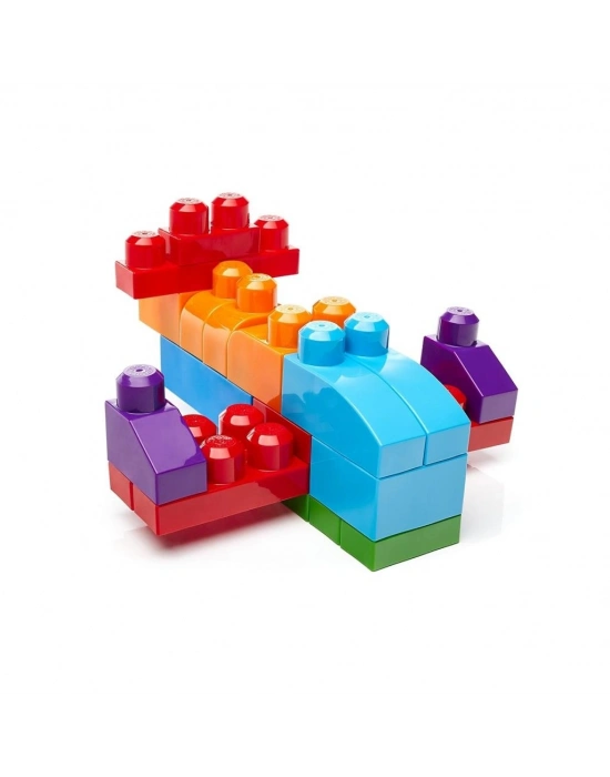CYP67 MEGA BLOKS 60 parçalı Blok Torbaları 2 asorti - Mavi - Pembe +1 yaş