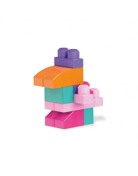 CYP67 MEGA BLOKS 60 parçalı Blok Torbaları 2 asorti - Mavi - Pembe +1 yaş