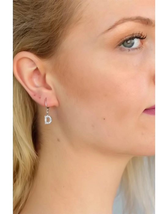 ® D Harf Bayan Küpe