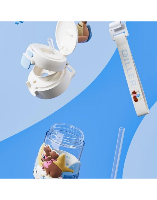 ® D2537 DILLER 600 ML BOYUN ASKILI TRITAN SU MATARASI