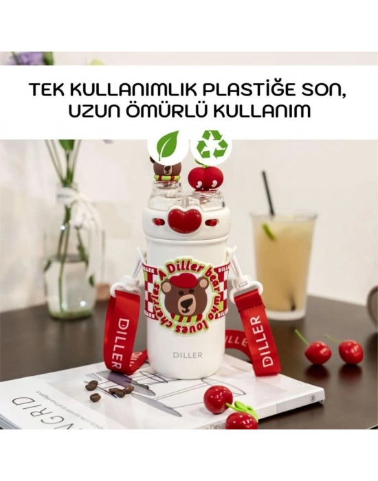 ® D9235 PASLANMAZ ÇELİK TERMOS 520 ML