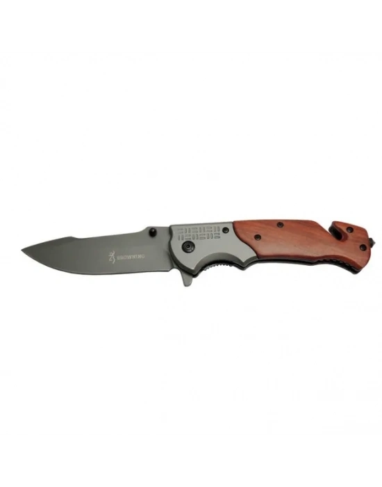 Da308 Kurtarma Çakısı Gül 23 Cm Manuel, Kemerlikli