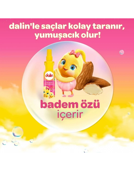 Dalin Kolay Tarama Spreyi Badem Yağlı 200ml