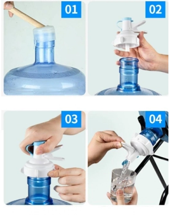 ® Damacana Musluk Başlığı ve Metal Ayak Stand Seti