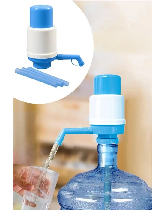 Damacana Su Doldurma Pompası Aleti Manuel Sebil Pompası 20x10 cm Orta Boy