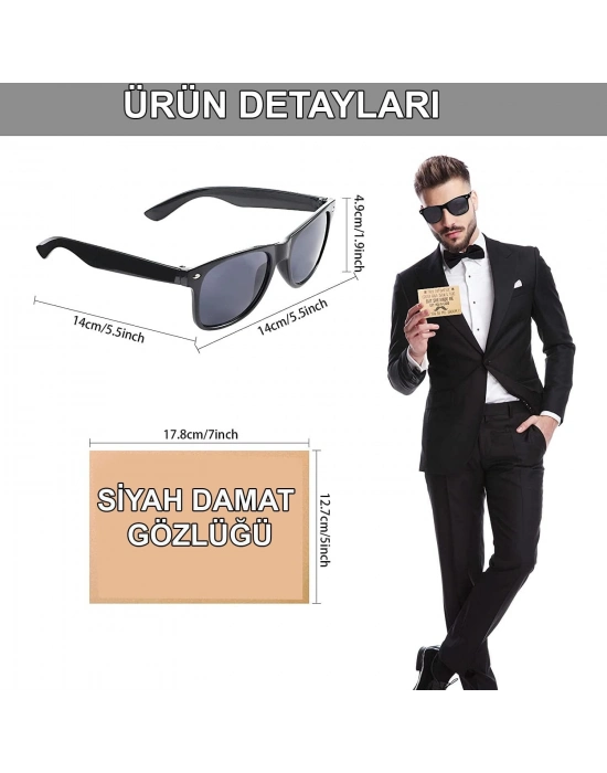 Damat Gözlüğü – Düğün ve Bekarlığa Veda Partisi Aksesuarı