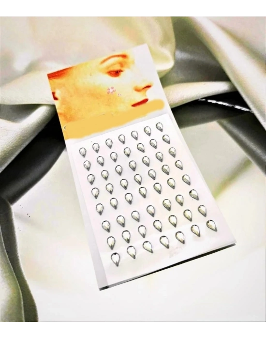 Damla Kristal Işıltılı Sticker Yüz Ve Vücut Makyaj Taşı ( 110 Adet )