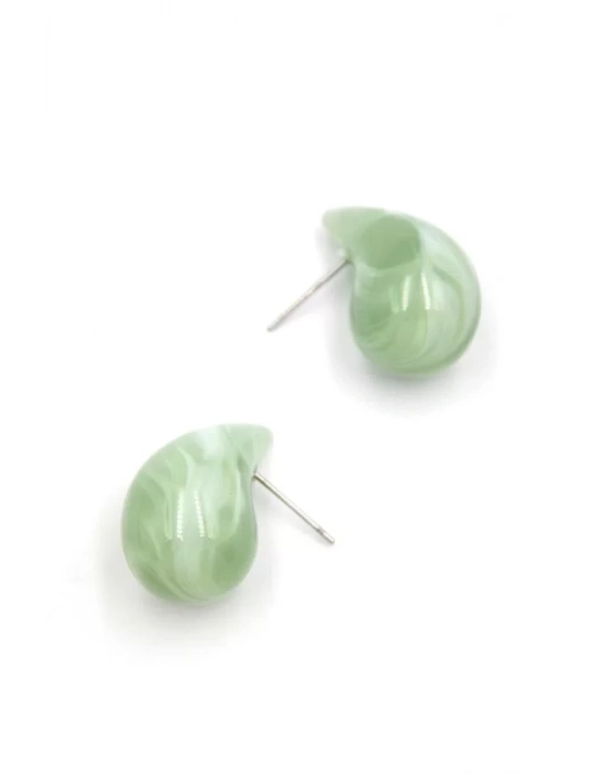 Damla Küpe - Yeşil