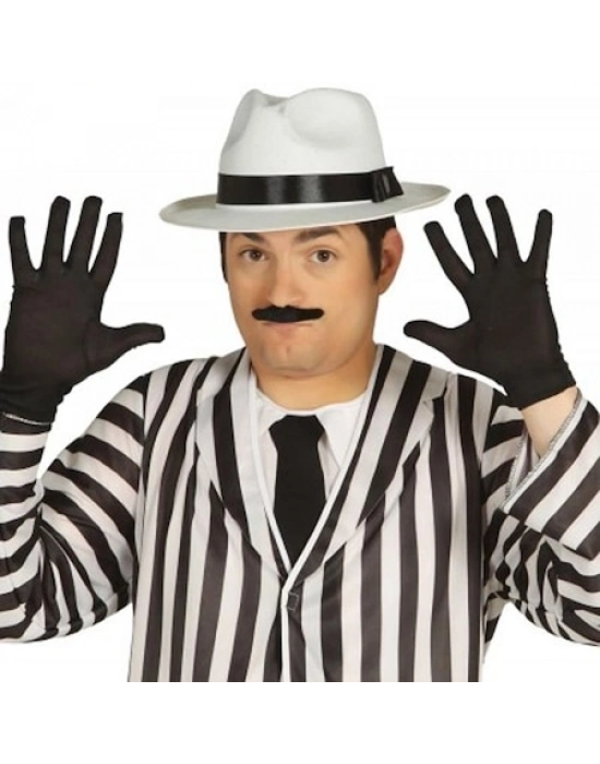 Siyah Renk Kısa Dans Gösteri Eldiveni