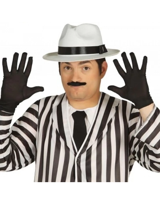 Siyah Renk Kısa Dans Gösteri Eldiveni