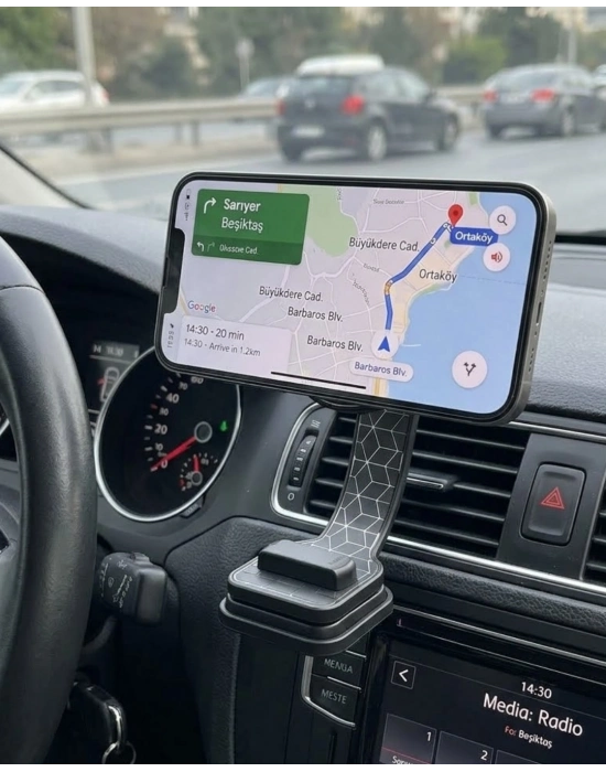 Dashboard Manyetik Telefon Tutucu Ayarlanabilir Telefon Standı
