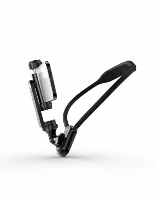 ® Dayanıklı Metal Destekli Boyun Telefon Tutucu Seyahat ve Spor Kullanım