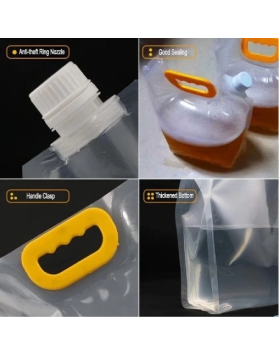 Dayanıklı Plastik İçecek Çantası 2 Litre