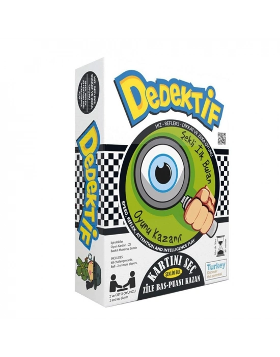 ®  DEDEKTİF Dİkkat ve Zeka Kutu Oyunu