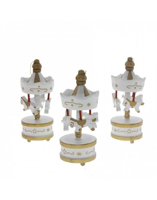 Dekoratif 6&039lı Beyaz Mini Atlı Karınca