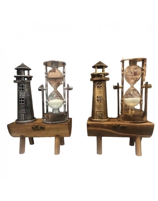 Dekoratif Deniz Feneri Kum Saati