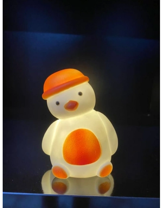 Dekoratif Işıklı Kardan Adam Figürü