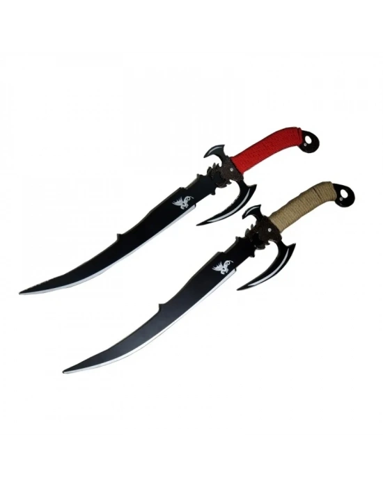 Dekoratif Katana Kılıç - 72 Cm, İp Saplı, Keskin Değildir