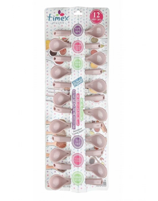 Dekoratif Kristal Kaşık Seti 12li Royaleks-TİM124