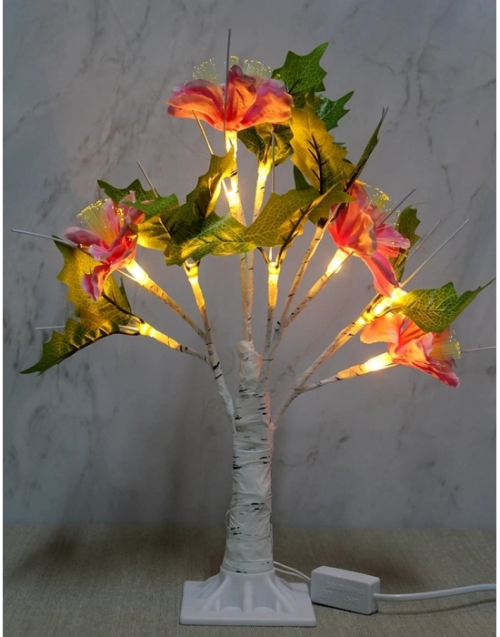 Dekoratif Ledli Çiçek Alk1733