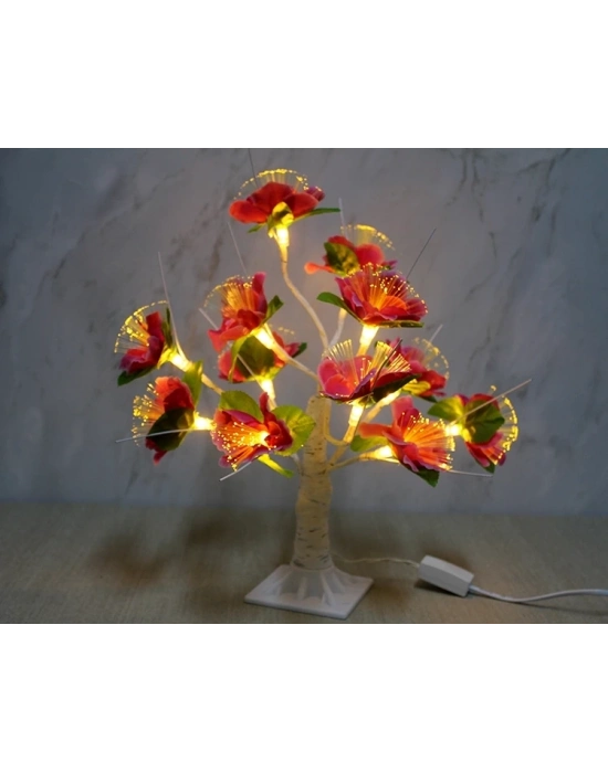 Dekoratif Ledli Çiçek Alk1734
