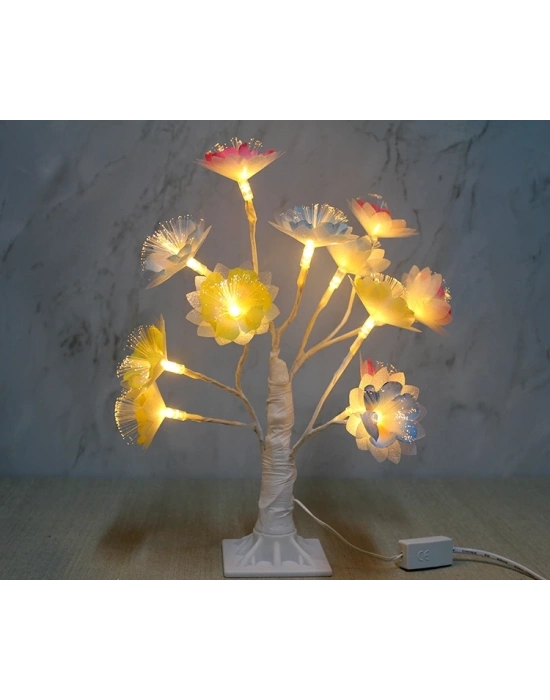 Dekoratif Ledli Çiçek Alk1735