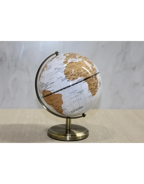 Dekoratif Masa Üstü Dünya Küre Alk3581